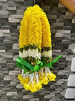 Cloth Garland With Parrot Hanging