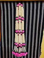 Cloth garland bud hanging