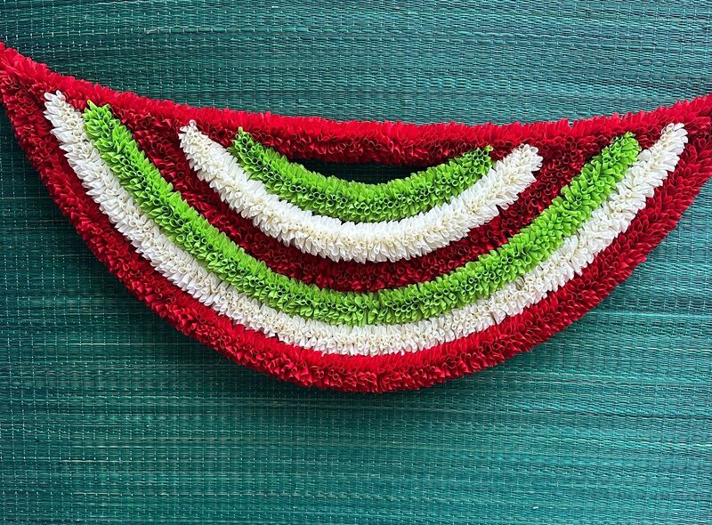 U Shape cloth garland