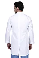 Premium Men's Long Doctor Apron Coat / Lab Coat – Full Sleeves