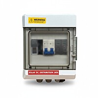 Sibass DCDB Premium IP66 Waterproof – 20A MCB,600V SPD & & Fuse Holder (1 in 1 Out)