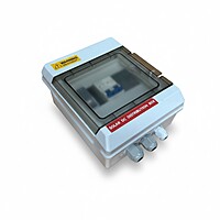 Sibass DCDB Premium IP66 Waterproof – 20A MCB,600V SPD & & Fuse Holder (1 in 1 Out)