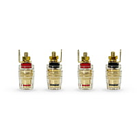 DE03SP-09 SPEAKER TERMINAL (2BLK & 2RED - TOTAL 4PCS)