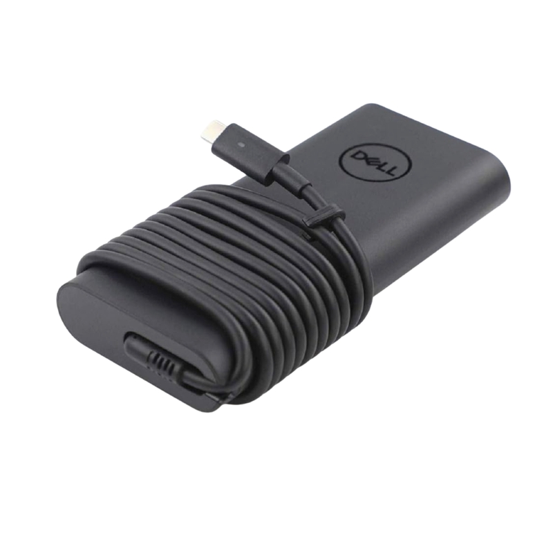 DELL LAPTOP CHARGER ADAPTER C TYPE 65W | BLACK DELL LAPTOP CHARGER ADAPTER C TYPE 65W | BLACK