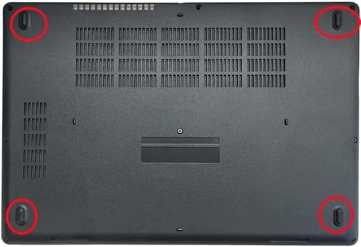Laptop Bottom Base Rubber Foot Strips For DELL Latitude 5480 5490 5400 5580 5590 5495 5595 5591 Series Laptop Bottom Base Rubber Foot Strips For DELL Latitude 5480 5490 5400 5580 5590 5495 5595 5591 Series