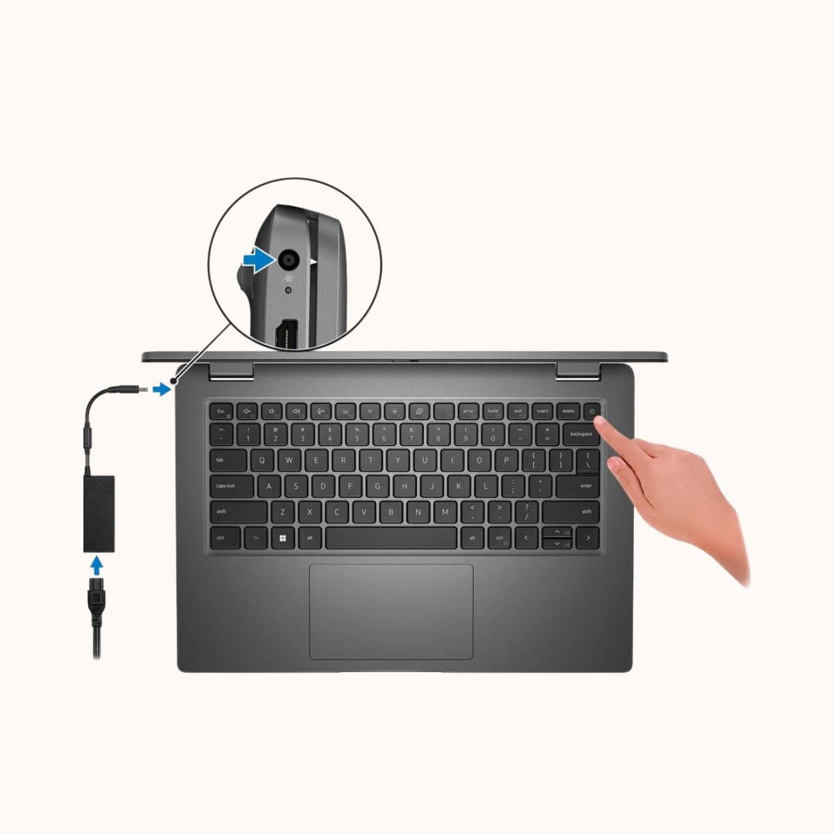 DELL LATITUDE 3440 CORE I3-1215U 12TH/ 8GB RAM/ 512GB SSD/ DOS/ 14" HD 220 NITS/ 3 CELL/ 3 YEAR ADP WARRANTY