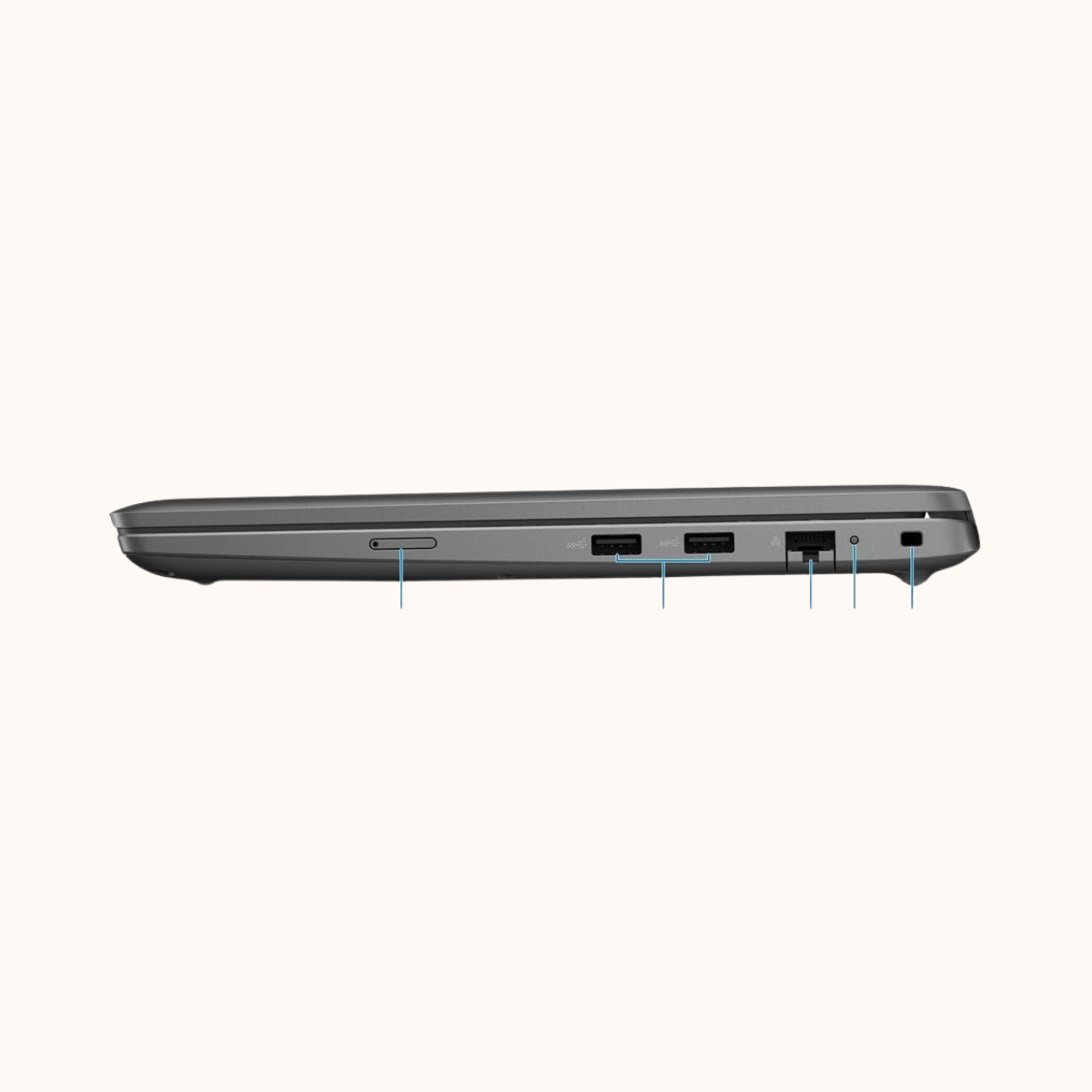 DELL LATITUDE 3440 CORE I5- 1235U 12TH/ 8GB RAM/ 512 SSD/ BKLIT/ DOS/ 14" FHD 250 NITS/ 3 CELL/ 1 YEAR ADP WARRANTY
