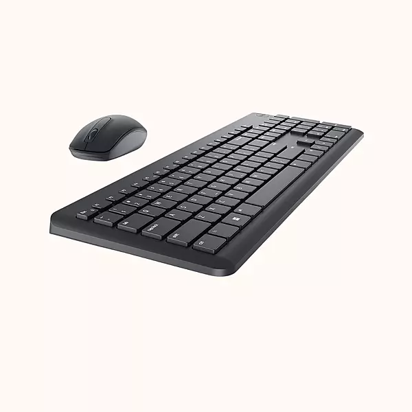 DELL Wireless Combo Desktop Keyboard Compatible with Desktop, Laptop, Mac Black (WK118)