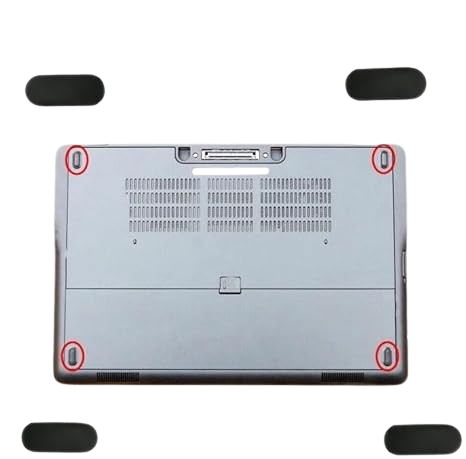 Laptop Bottom Base Rubber Foot Strips For DELL Latitude 5480 5490 5400 5580 5590 5495 5595 5591 Series Laptop Bottom Base Rubber Foot Strips For DELL Latitude 5480 5490 5400 5580 5590 5495 5595 5591 Series