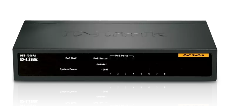 Dlink 4+4 Port POE Switch DES-1008P