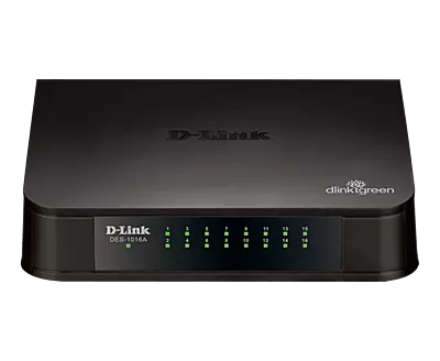 Dlink 16 Port Network Switch DES-1016