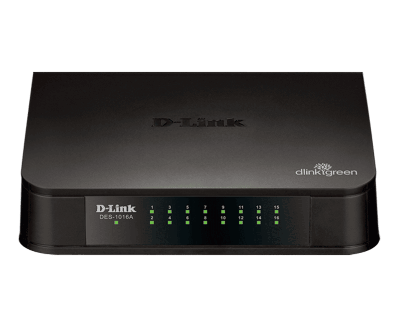 Dlink 16 Port Network Switch DES-1016