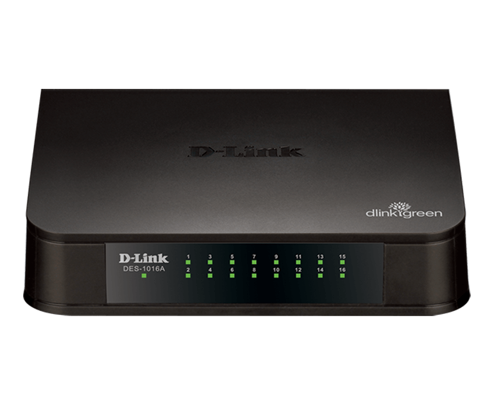 D-Link 16-Port 10/100 MBPS Desktop Switch