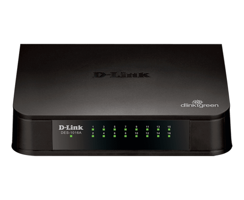 D-Link 16-Port 10/100 MBPS Desktop Switch