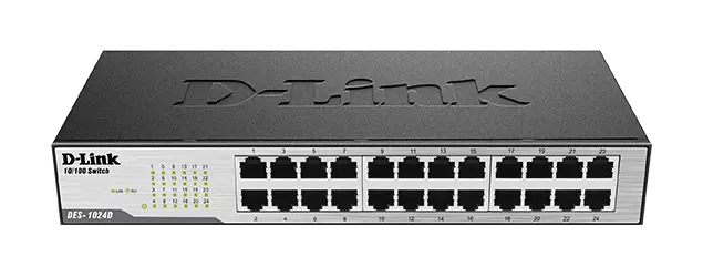 Dlink 24 PortNetwork Switch DES-1024