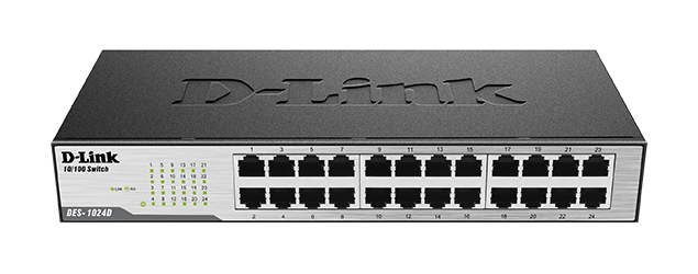 D-LINK SWITCH 24 PORT DES-1024 D DES-1024D