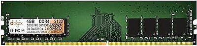 Dolgix 4GB DDR4 Desktop RAM|Desktop-Memory|