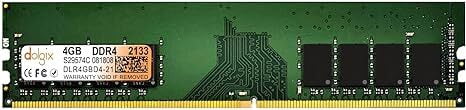 Dolgix 4GB DDR4 Desktop RAM|Desktop-Memory|