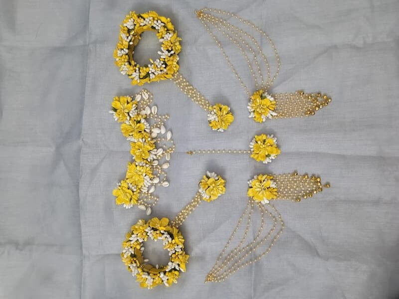Artificial Flower Jewellery DFJ026 Artificial Flower Jewellery DFJ026