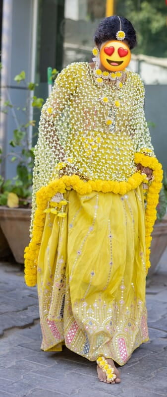 Artificial Netted Shawl