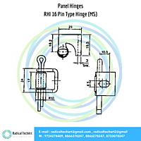 RHI Series Panel Hinges