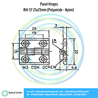 RHI Series Panel Hinges