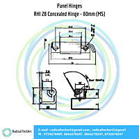 RHI Series Panel Hinges