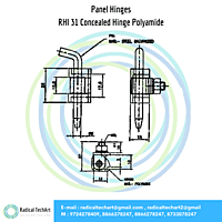 RHI Series Panel Hinges