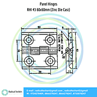 RHI Series Panel Hinges