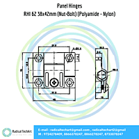 RHI Series Panel Hinges