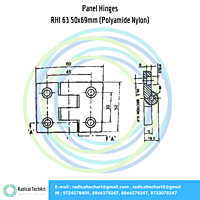 RHI Series Panel Hinges