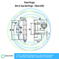 RHI Series Panel Hinges