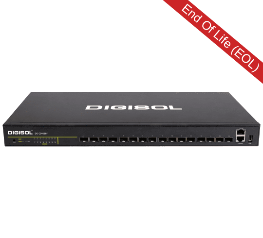 DG-CS4616F – Digisol Lite Layer 3 Managed Switches