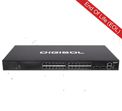DG-CS4626F – Digisol L2 Dual Stack 40G Intelligent Fiber Switch DG-CS4626F – Digisol L2 Dual Stack 40G Intelligent Fiber Switch