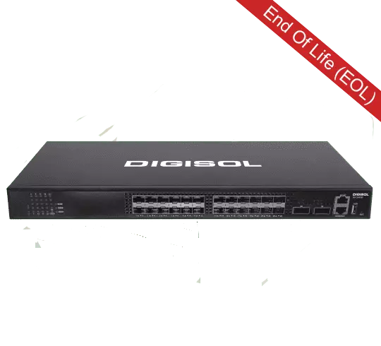 DG-CS4626F – Digisol L2 Dual Stack 40G Intelligent Fiber Switch