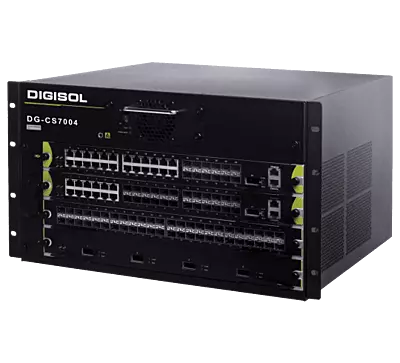 DG-CS7004 – Digisol 4-Slot Layer 3 Chassis Switch