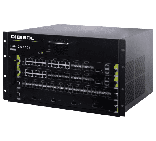 DG-CS7004 – Digisol 4-Slot Layer 3 Chassis Switch