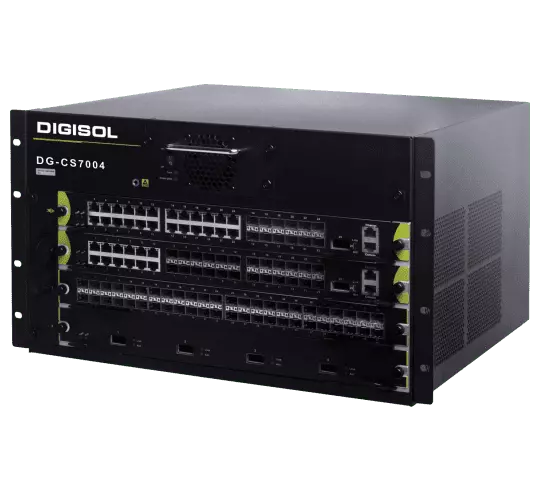 DG-CS7004 – Digisol 4-Slot Layer 3 Chassis Switch