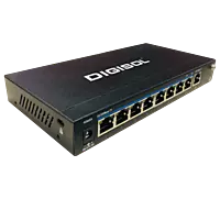 DG-FS1009PF-A (H/W Ver. B1) – DIGISOL Fast Ethernet Unmanaged Desktop Switch with 8 PoE Ports and 1 Uplink Port