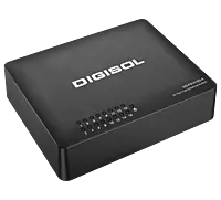 DG-FS1016D-A (H/W Ver. B1) – Digisol 16 Port Fast Ethernet Unmanaged Desktop Switch with External Power Adapter