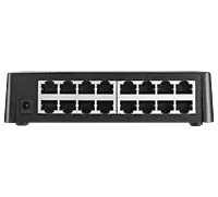 DG-FS1016D-A (H/W Ver. B1) – Digisol 16 Port Fast Ethernet Unmanaged Desktop Switch with External Power Adapter