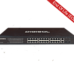 DG-FS1526HP – Digisol 24 Port Fast Ethernet PoE+ Smart Managed Switch with 2 Combo Ports DG-FS1526HP – Digisol 24 Port Fast Ethernet PoE+ Smart Managed Switch with 2 Combo Ports
