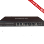 DG-FS1526HP – Digisol 24 Port Fast Ethernet PoE+ Smart Managed Switch with 2 Combo Ports