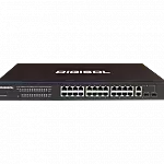 DG-FS1526HP – Digisol 24 Port Fast Ethernet PoE+ Smart Managed Switch with 2 Combo Ports