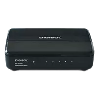DG-GS1005 – DIGISOL 5 Port 10/100/ 1000Mbps Gigabit Ethernet Unmanaged Desktop Switch