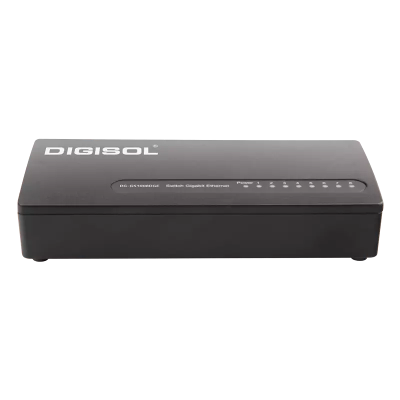 DIGISOL 8 Port 10/100/1000Mbps Gigabit Ethernet Desktop Unmanaged Switch –