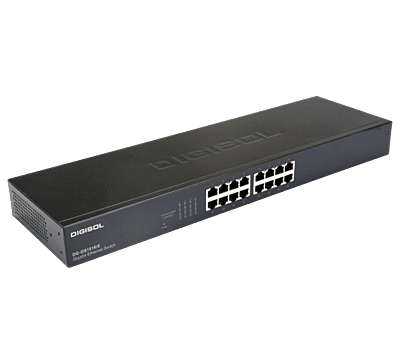 DG-GS1016/E (H/W Ver. A2) – DIGISOL 16 Port Gigabit Ethernet Unmanaged Switch
