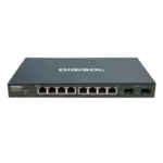 DG-GS1510PL – Digisol 8 Port Gigabit Ethernet Smart Managed PoE Switch with 2 Giga SFP Ports