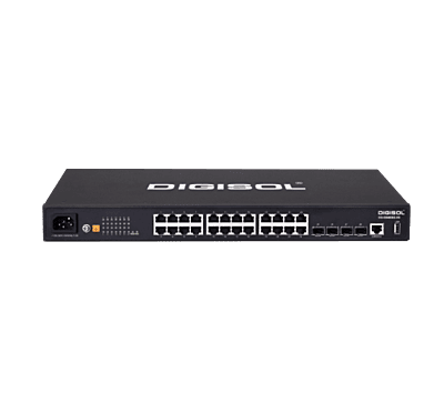 DIGISOL 24 Port L2+ 10G Access & Switch – DG-GS4628E-XS