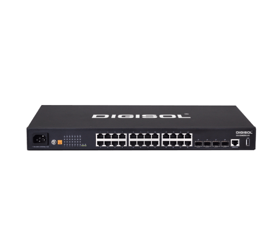 DIGISOL 24 Port L2+ 10G Access & Switch – DG-GS4628E-XS